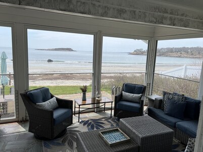 Stunning Views from Beachfront House in Manchester-by-the-Sea!