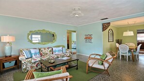 Smart TV, books, video library