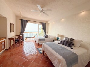 2 slaapkamers, een strijkplank/strijkijzer, gratis wifi, beddengoed