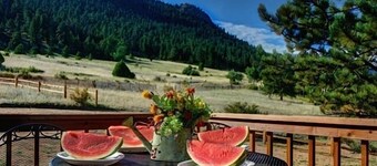  Huge Views, 15 Acre Private Estate, Wildlife, Multi-Family Cottage Near RMNP