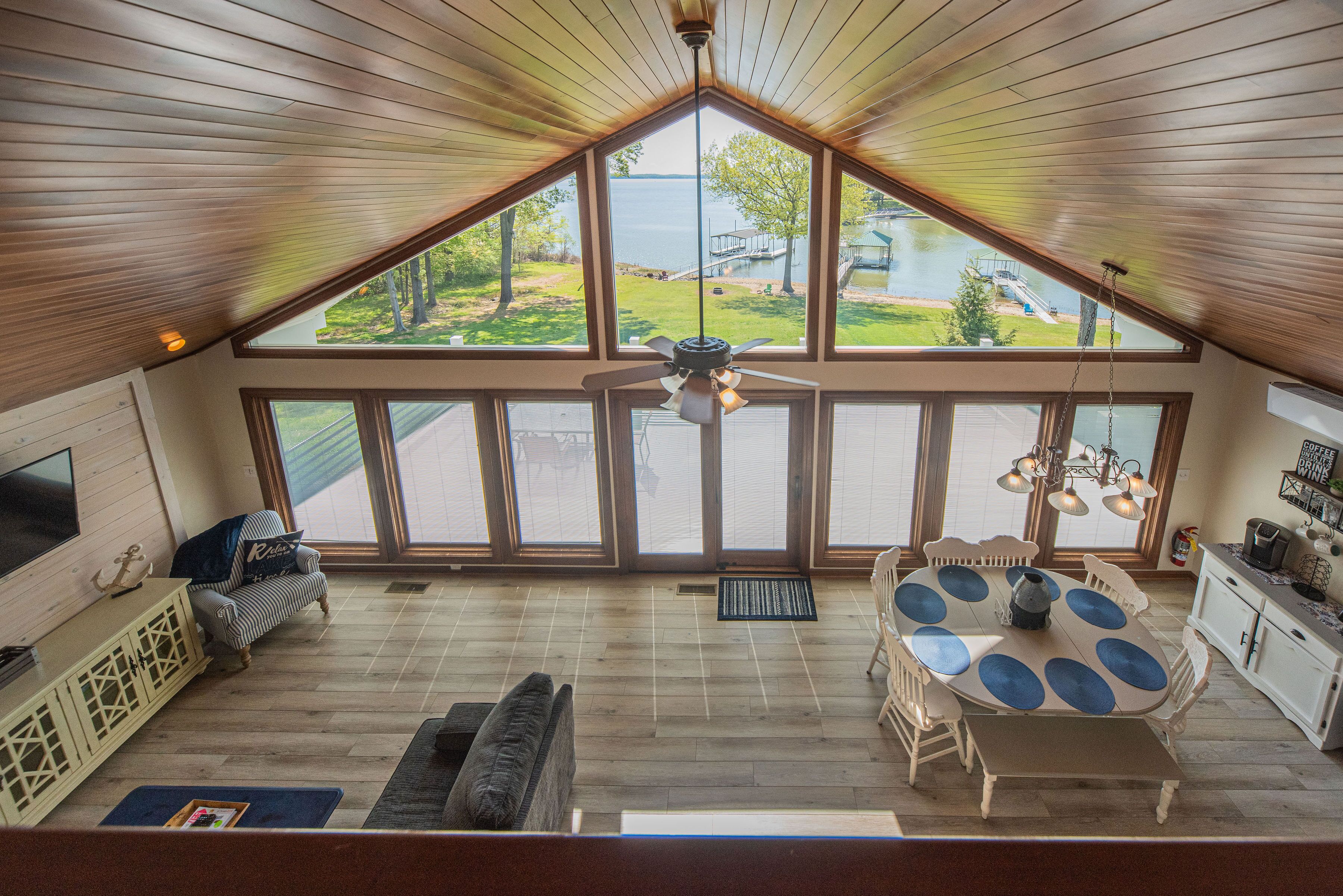 Vue depuis l’hébergement