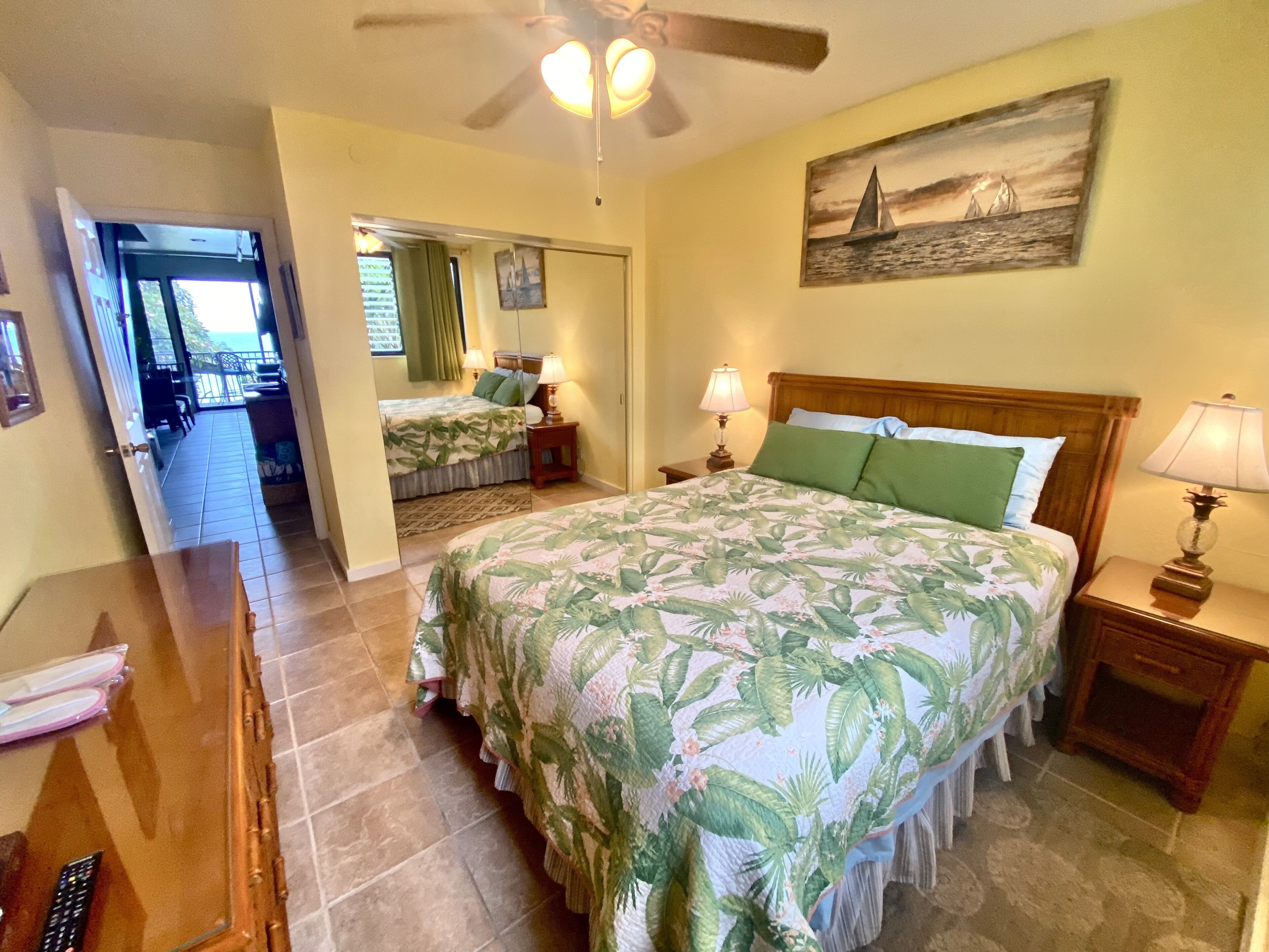 2 bedrooms, iron/ironing board, travel crib, WiFi