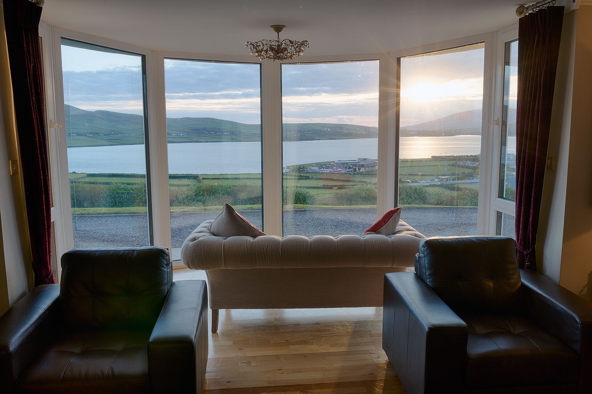 View from the living room.