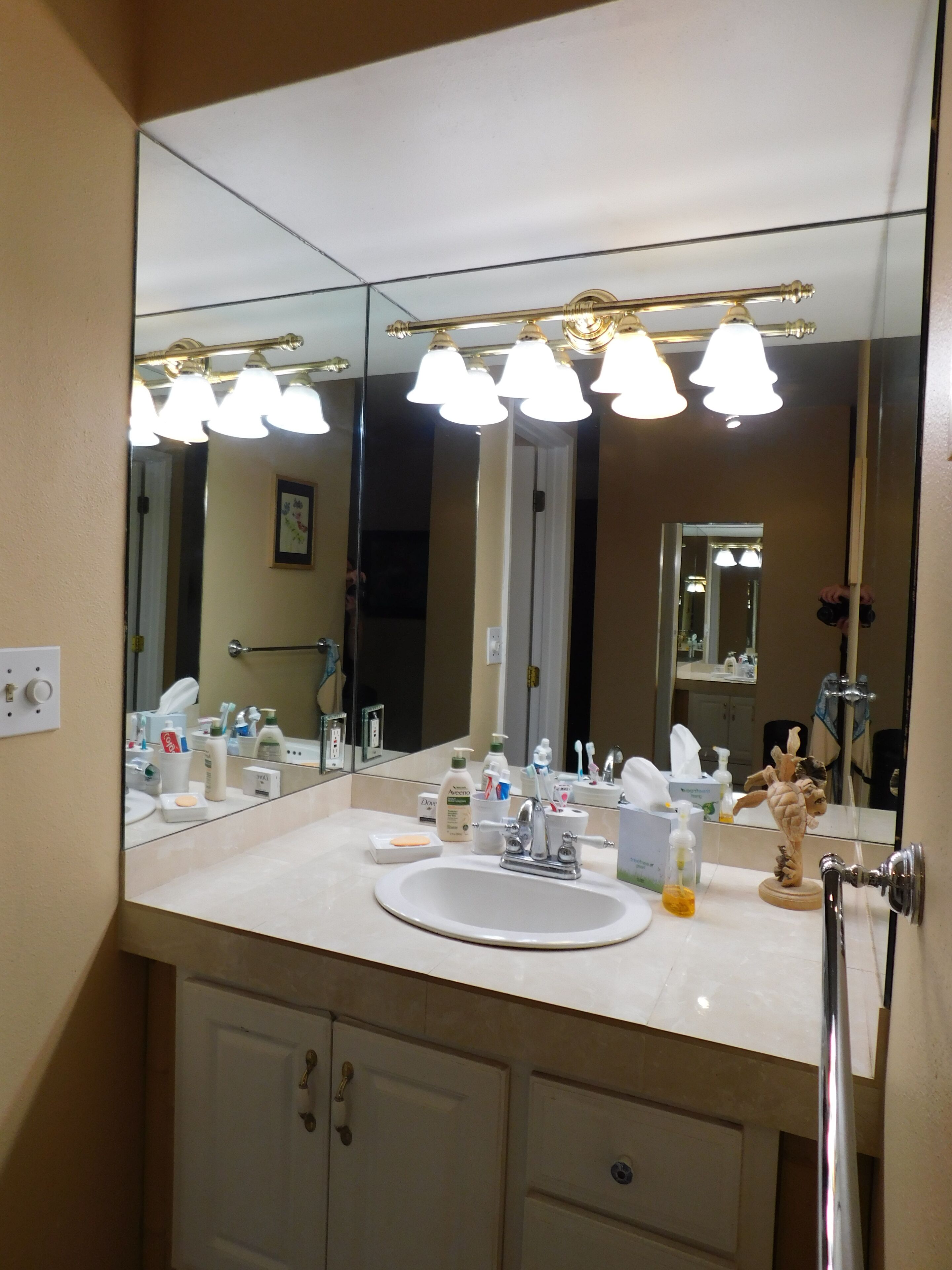 Hair dryer, towels, toilet paper