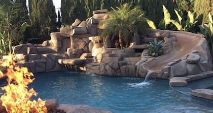 UUSI LUETTELO-KÄYTÖSTÄ DISNEY! SALT POOL W / 25 JALKAS Slide spa-täysin uusittu / teema