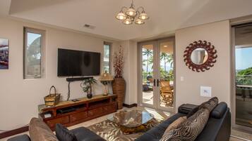 Smart TV, DVD player, ping pong