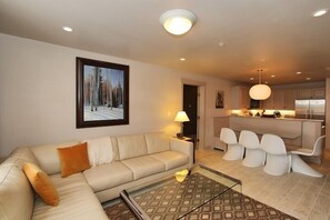 TV, fireplace, DVD player, foosball