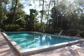 Una piscina climatizada