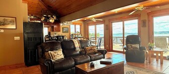 Ky Lake Unique Stone Cottage  -  On-Site Boat Rentals with Private Dock 