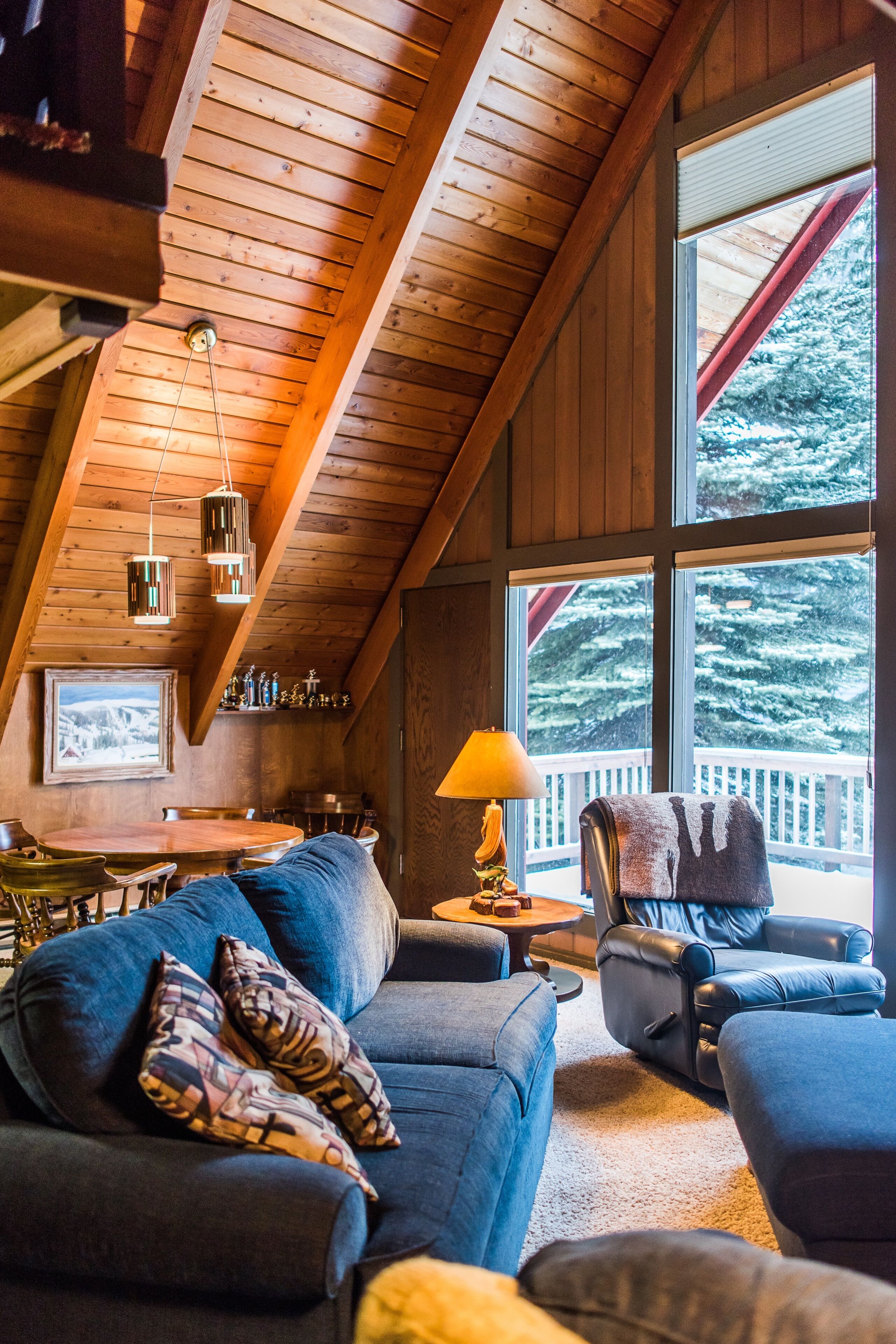 living and dining area