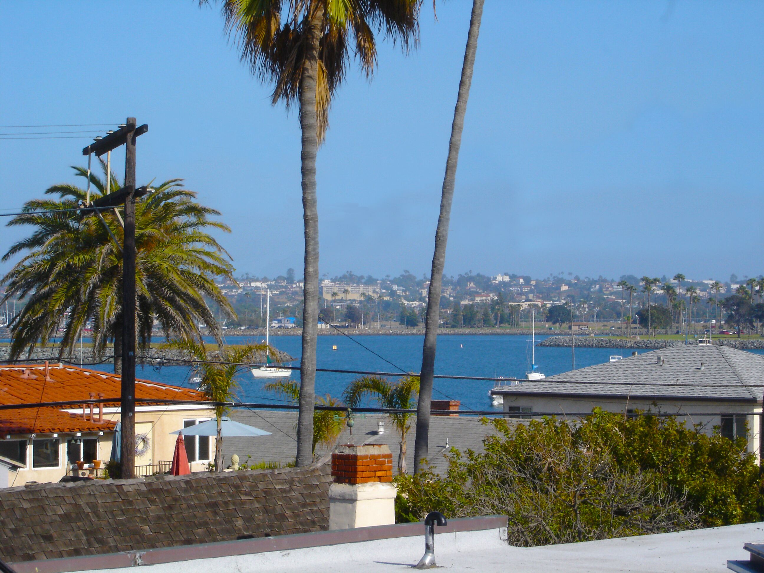 Bay view from balcony