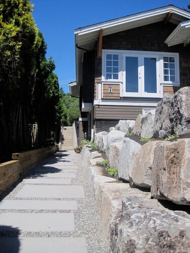 Moderni, tilava ja yksityiset Suite North Vancouver BC