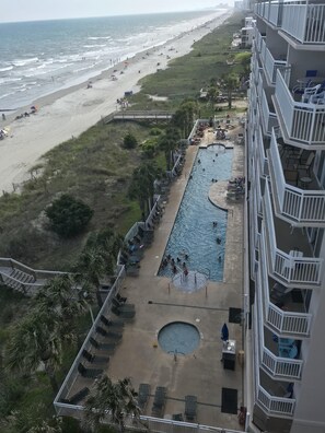 Indoor pool, outdoor pool - Crescent Shores South Tower…Aug 30-Sep 4 Labor Day Special..Sept Weeks Reduced (North Myrtle Beach)