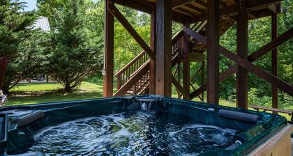 Romantische Flusskabine, in der Nähe von Luray