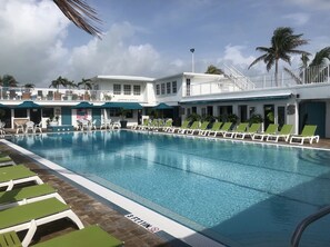 Beheizter Pool