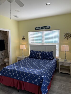 2 bedrooms, desk, iron/ironing board, free WiFi