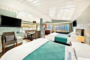 1 غرفة نوم ومكواة/لوح كي وواي فاي مجانًا وملاءات أسرّة