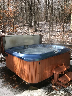 Bain à remous extérieur