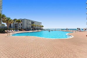 Indoor pool, outdoor pool
