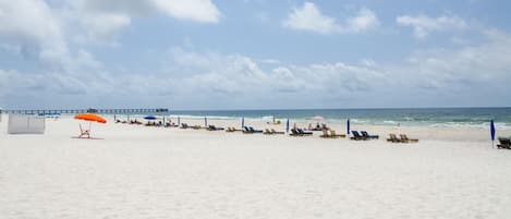 Aan het strand
