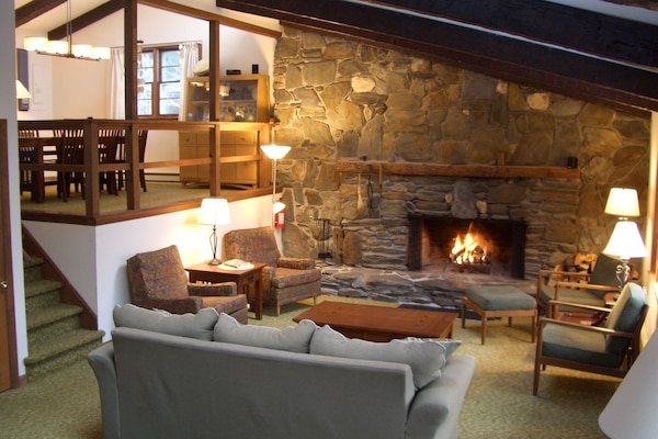 Here's the main living area - dining is up on the left