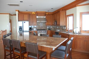 Fridge, microwave, oven, stovetop - Beautiful beach home on the Jersey Shore (Point Pleasant Beach)