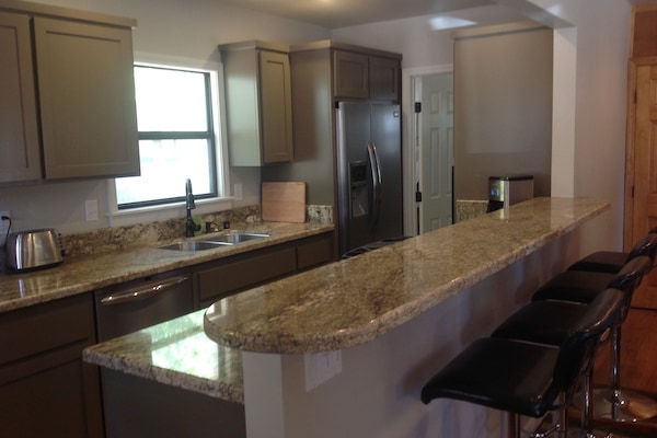 Brand new kitchen with all granite