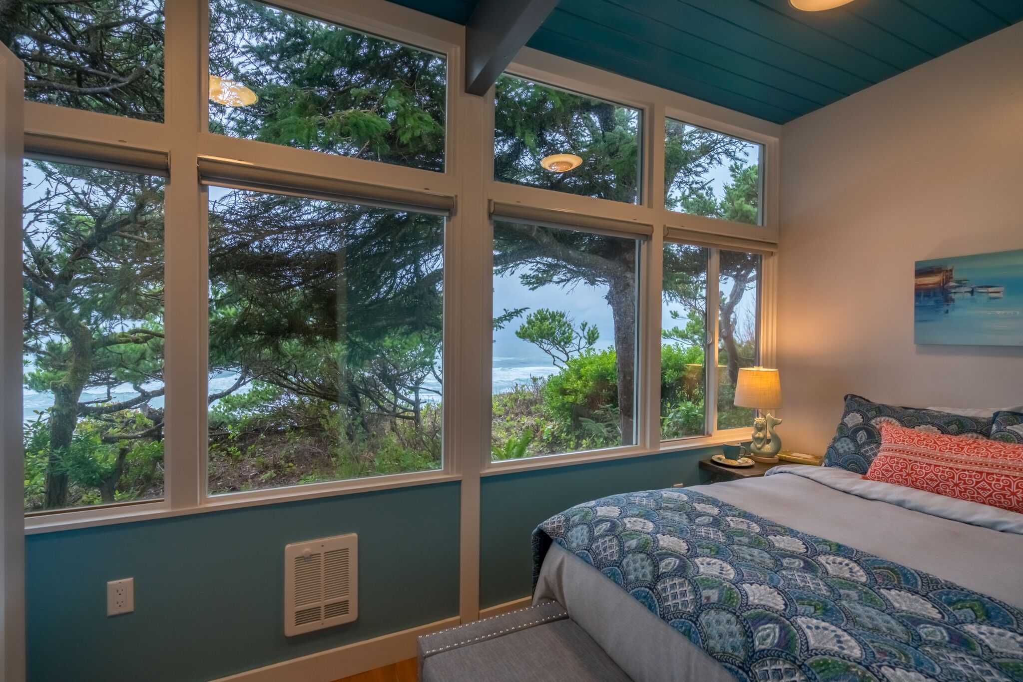 View from upstairs double bedroom