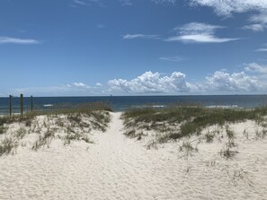 On the beach - Lovely Beachfront Getaway ~ Steps To The Water ~ Fantastic Ocean Views!  (Gulf Shores)
