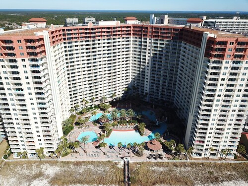 Shores of Panama, 824, Gorgeous gulf front condo, overlooking white sandy beach.
