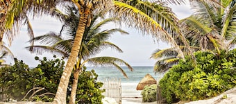Tulum Beachfront Private Villa In the Heart of South Tulum Beach!