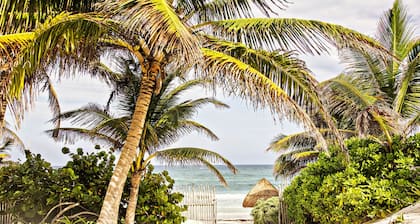 Tulum Beachfront Private Villa In the Heart of South Tulum Beach!
