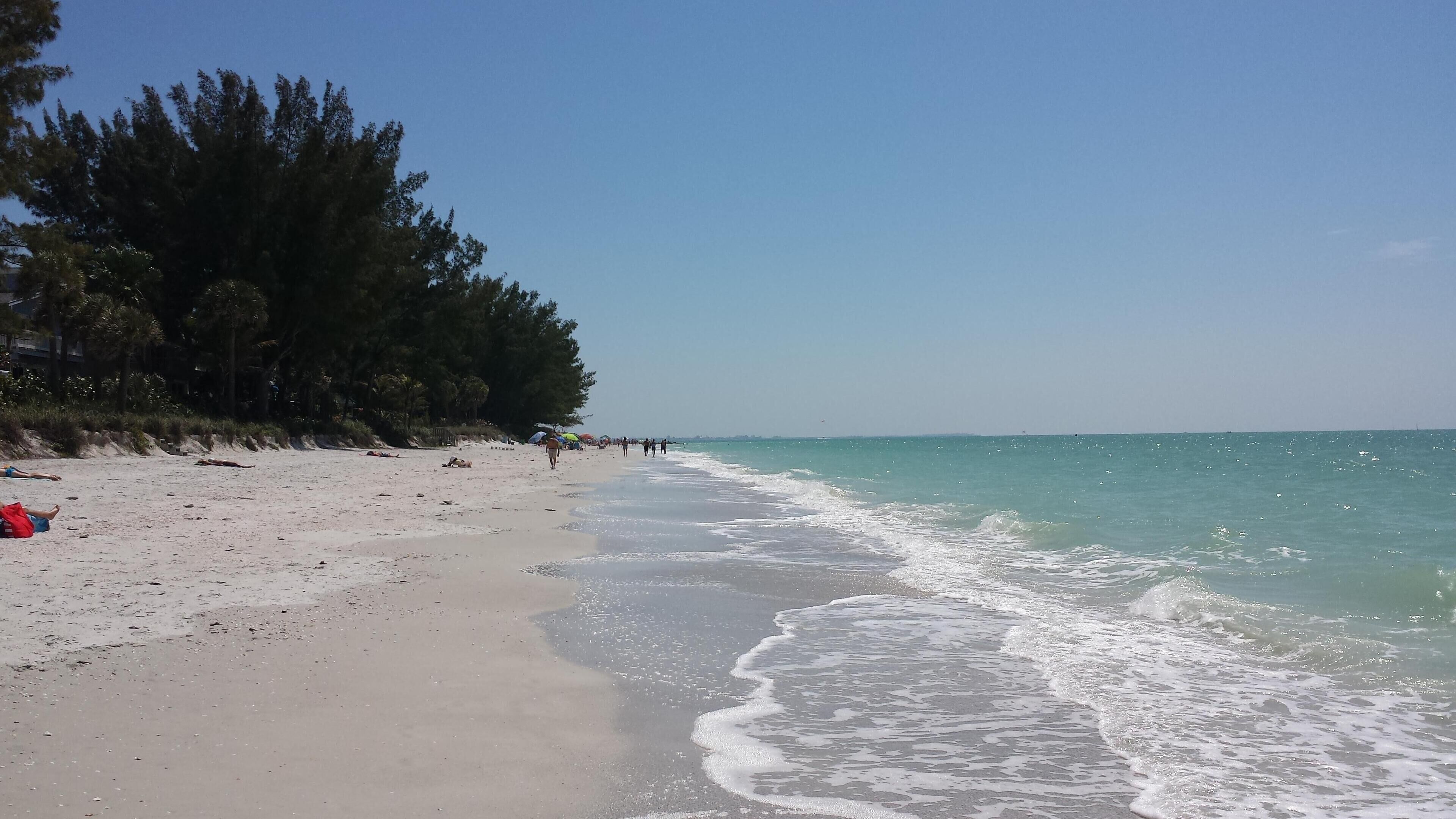 Right on the Gulf! Beautiful white sandy beachfront! Safe, quiet, and friendly!