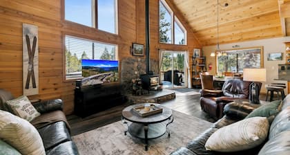 Tahoe Donner Luxury: 4bd / 3BA / Slp8-12 selkä Xcountry Hiihto