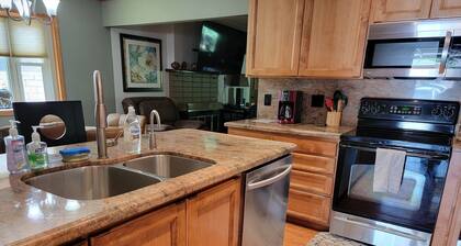 Family Game Room with Wet Bar, Pool Table/ Ping Pong Darts and more!