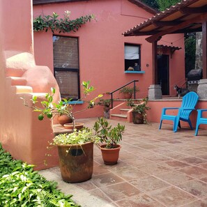 Terrace/patio - Beautiful view of Lake Atitlan.. house is nestled in resort area (Santa Catarina Palapo)