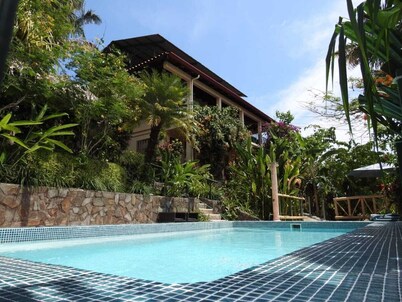 Casa Tropical - Gardens & Wildlife @ Manuel Antonio's Hill Top Hidden Paradise
