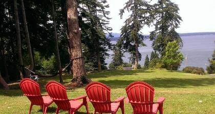 Puget Sound view - dogs welcome