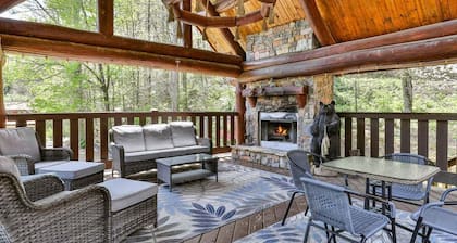 Yogi Hideaway -Stunning Cabin yksityinen tenniskenttä, koripallo, Patikointi