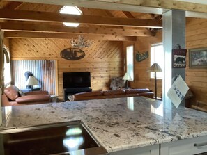 Interior - Comfortable well-equipped home in the aspens and quick 20 min to Yellowstone.   (Island Park)