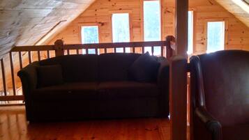 TV connectée, cheminée, jeux vidéo, lecteur de DVD