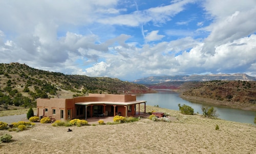 Stellar, Southwest, Luxury home.  Extraordinary location on Abiquiu Lake