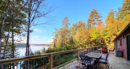 New Lakefront Upper Saranac Lake Home, Winter or Summer, Sleeps Up To 20!