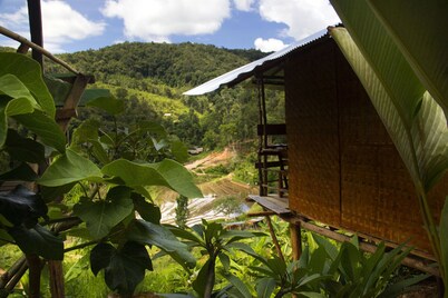 Simple Wooden Bungalows in the mountains of Chiang Mai Province