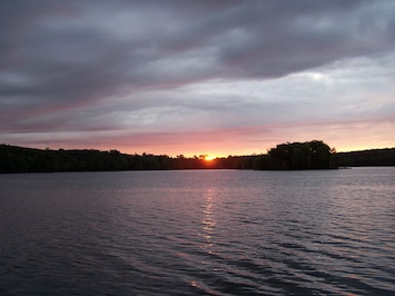 morning sunrise in september