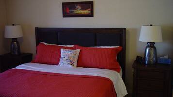 2 bedrooms, WiFi, bed sheets, wheelchair access