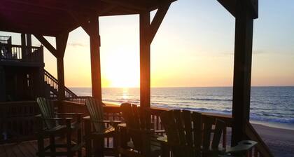 Pristine Oceanfront 4 Bedroom Escape Topsail Island North Carolina.