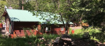  Quiet Forest Retreat near Towns. Longer stay discounts welcome. Dog Friendly.