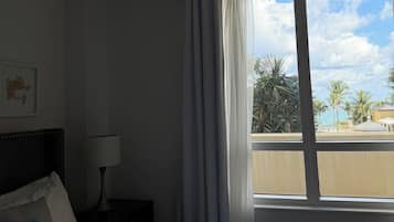 1 chambre, bureau, fer et planche Ă repasser, lit parapluie