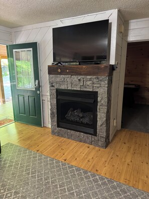Interior - Cozy up by the fireplace in this Cabin in the Heart of Nature (Sevierville)